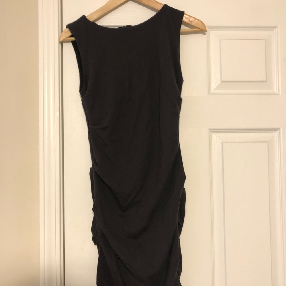 Black sleeveless Ingrid & Isabel Midi Dress